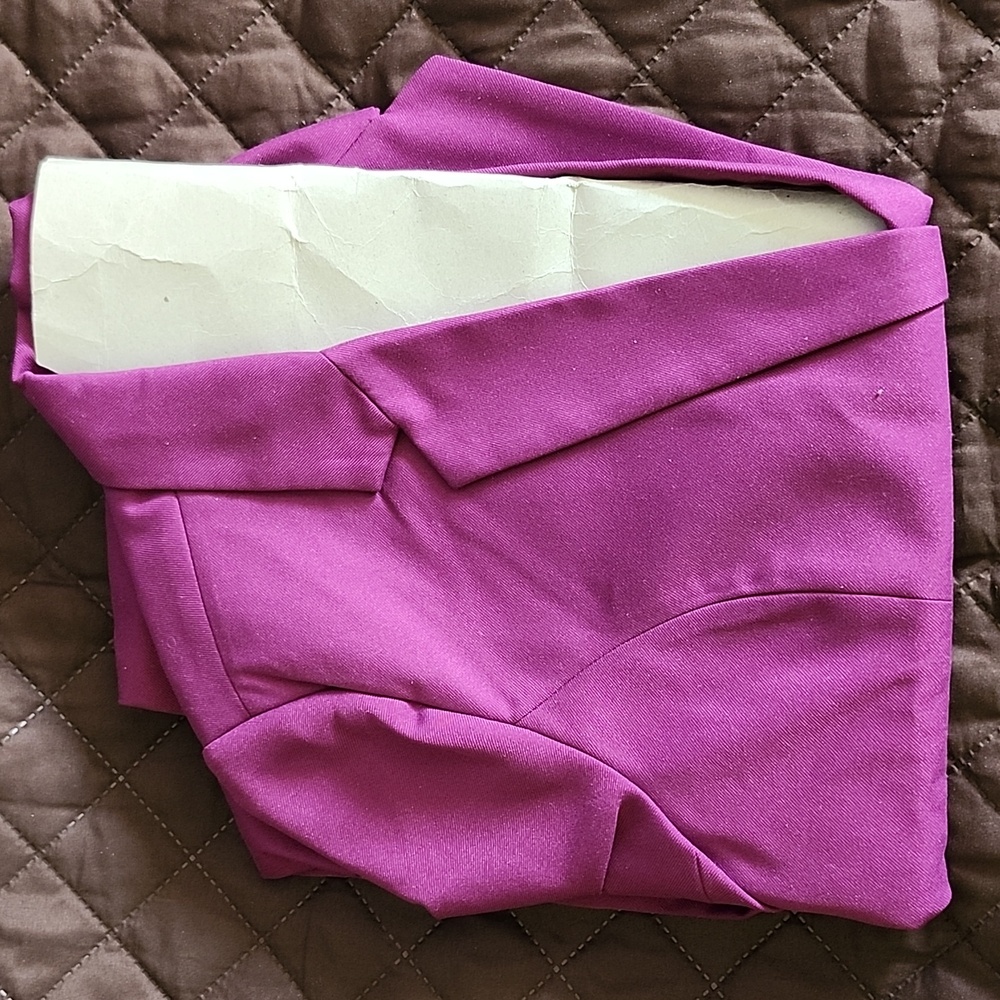 Blair Lined Blazer| size 16w | plum jam